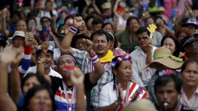 Unjuk rasa di Bangkok