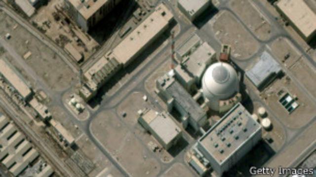 تصویری هوایی از نیروگاه اتمی بوشهر