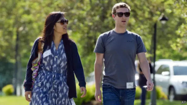 Facebook创始人扎克伯格和妻子陈慧娴成为美国2013年最大的慈善家。