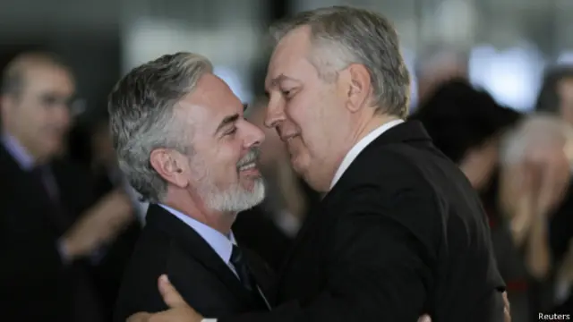 Patriota e Figueiredo | Foto: Reuters