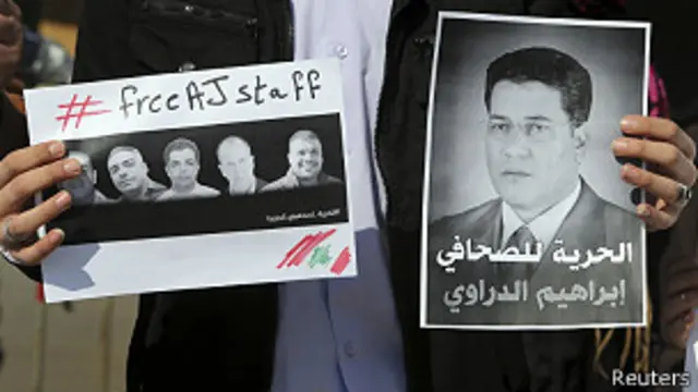 Periodistas de Al Jazeera