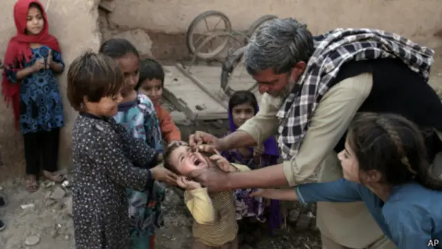 افغانستان، پاکستان او نایجریا هغه درې هېوادونه دي چې لاهم د ګوزڼ پېښې پکې موندل کېږي.