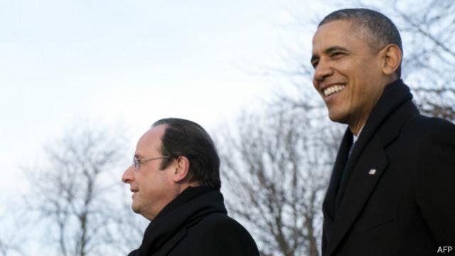 Олланд и Обама