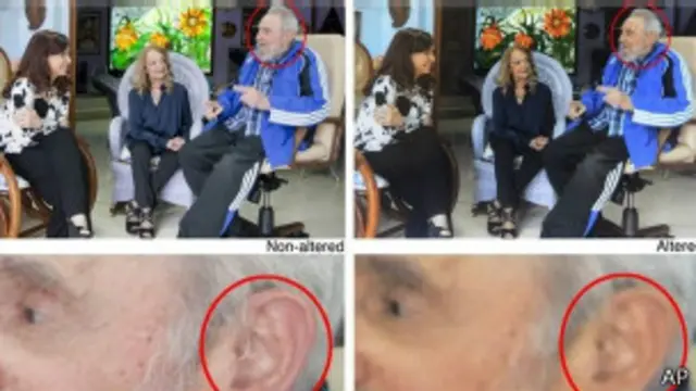 ذكرت وكالة أنباء "أسوشيتد برس" أنها حذفت من أرشيفها سبع صور للزعيم الكوبي المتقاعد فيدل كاسترو بعدما ثبت أنه تم "التلاعب بها رقميا". 