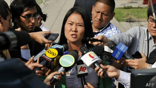 Keiko Fujimori, favorita en las encuestas