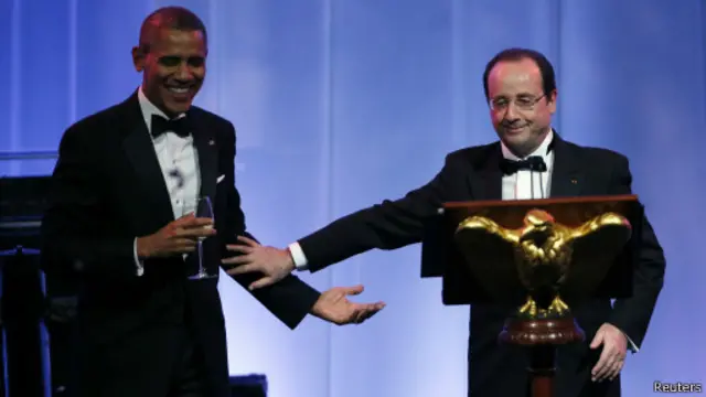 Обама и Олланд