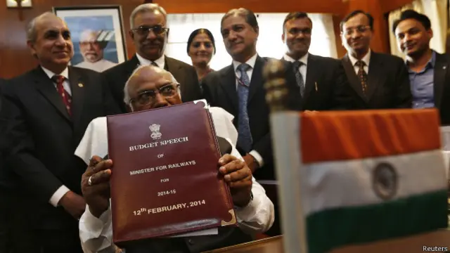 रेलमंत्री मल्लिकार्जुन खड़गे