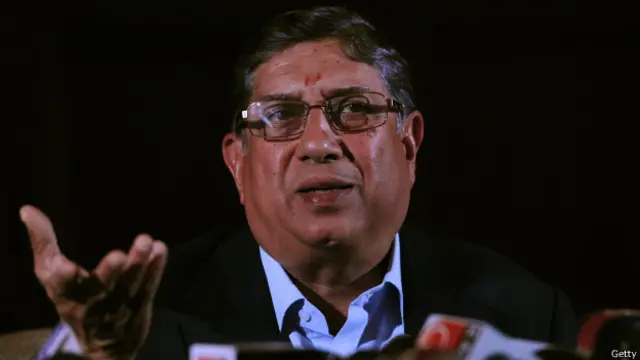 एन श्रीनिवासन