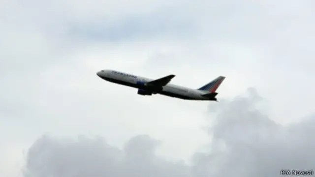 Самолет компании "Трансаэро"