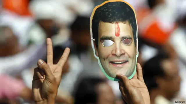 राहुल गांधी मुखौटा