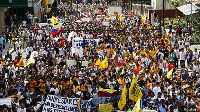protesta, caracas