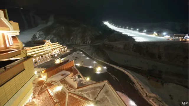 Курорт на перевале Масик