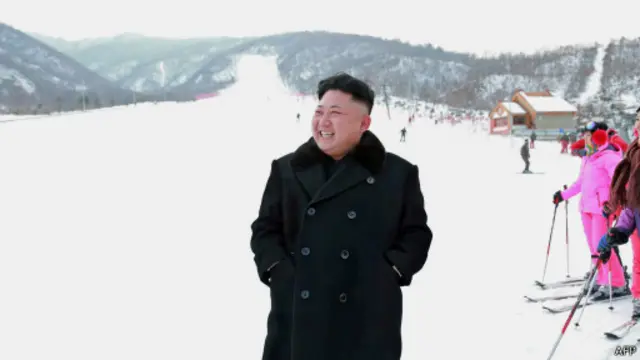 Ким Чен Ын на курорте