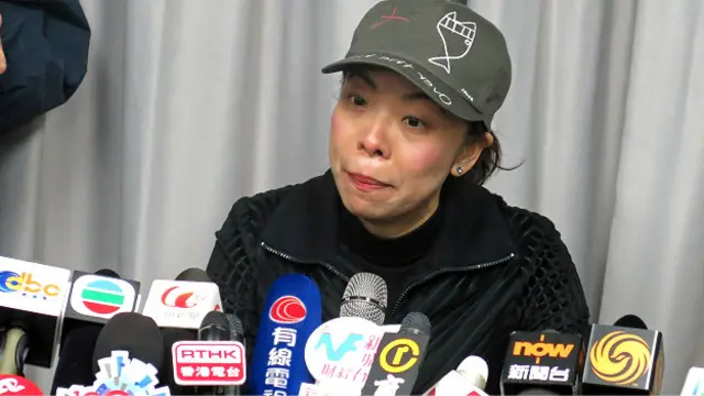 李慧玲向香港媒体记者讲述被解聘经过（13/2/2014）