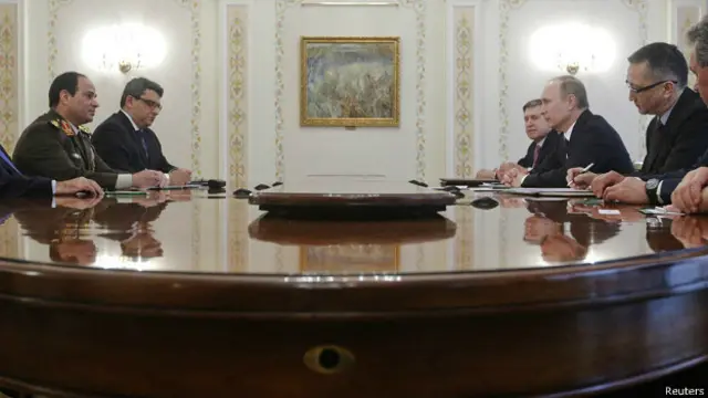 व्लादिमीर पुतिन, आब्देल फतेह अल-सीसी