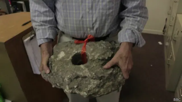 Sítio arqueológico em Miami | Crédito: BBC