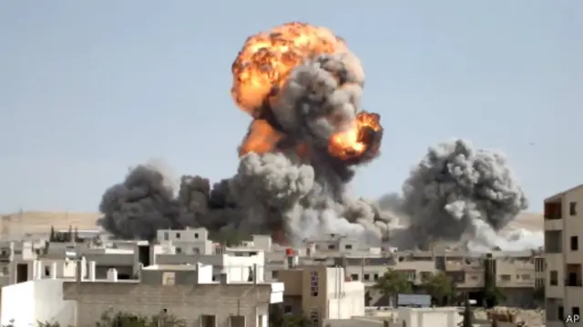 Авианалет на Ябруд