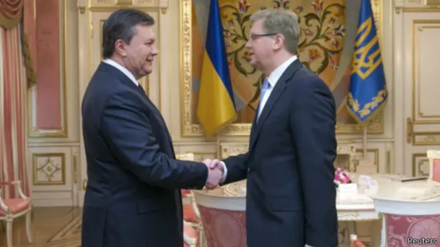 Янукович и Фюле