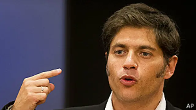 Ministro de Economía de Argentina, Axel Kicillof