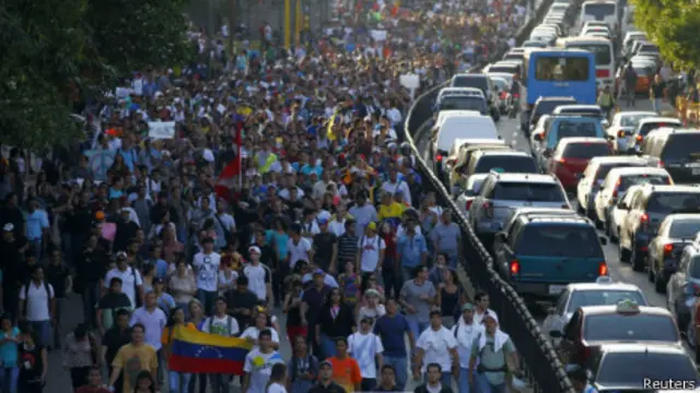 Protestas en Venezuela