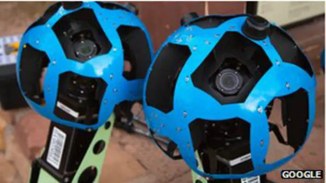 گوگل کا ٹریکر کیمرا اپنے 15 عدسوں کی مدد سے مسلسل تصویریں کھینچتا ہے