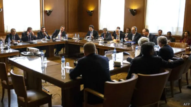 نشست ژنو با حضور مقامات آمریکایی و روسی