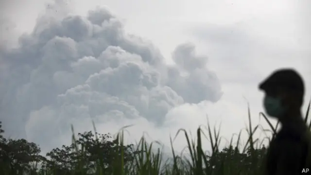 Извержение вулкана Келуд