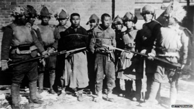 1931年滿洲裏中國戰俘