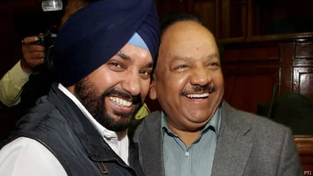 हर्षवर्धन और अरविंदर सिंह लवली