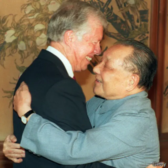 Đặng Tiểu Bình gặp lại Jimmy Carter năm 1987 nhưng từ 1978-79 trước đó, Bắc Kinh đã có quan hệ thắm thiết với Washington