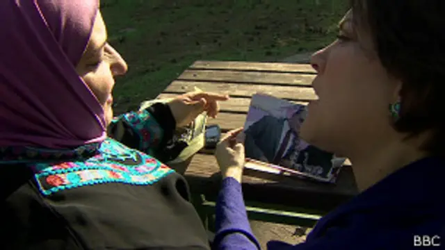 Ibtisam Erekat y Ruth Ebenstein