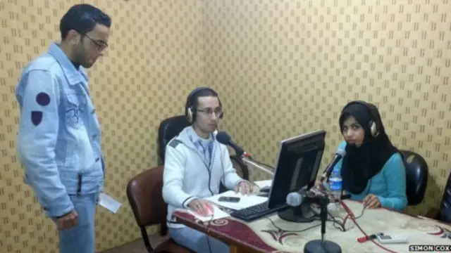 وجوه الصحفيين الشباب كانت مليئة بالحماسة والتفاؤل