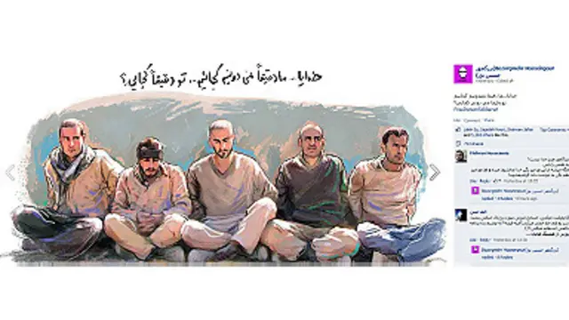 صفحه فیسبوک بزرگمهر حسین‌پور، کارتونیست ایرانی