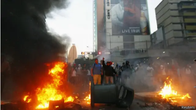 Manifestação na quarta-feira | Foto: Reuters