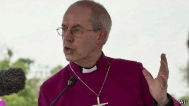 Arzobispo de Canterbury Justin Welby