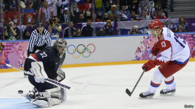 Дацюк бьет в ворота американцев