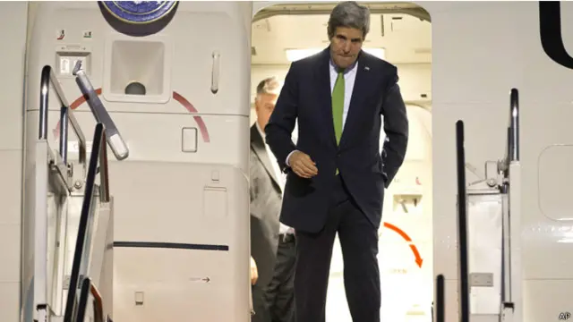 وصل كيري الى جاكارتا السبت