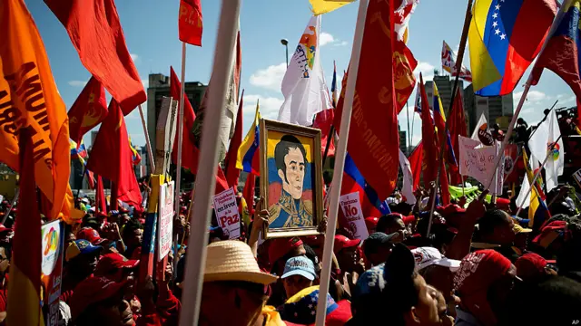 Marcha a favor del gobierno