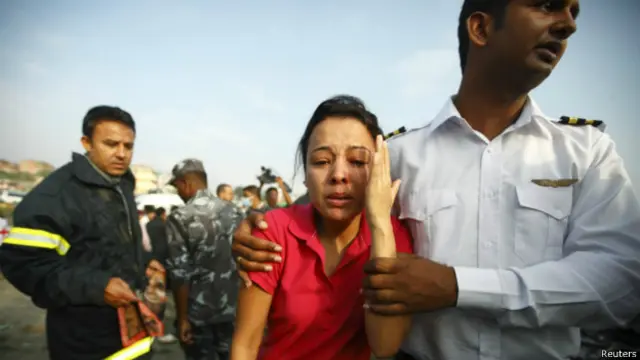 नेपाल में विमान दुर्घटना की एक फाइल फोटो 