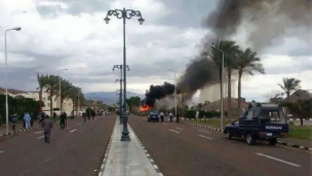 El siniestro ocurrió cerca de la frontera con Israel, en el cruce de Taba, una pequeña localidad de la península del Sinaí.