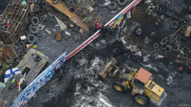 Баррикады в Киеве