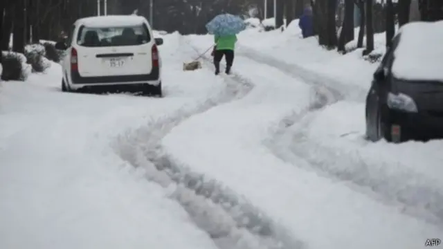 حقق ارتفاع الثلج رقمًا قياسيًا غير مسبوق