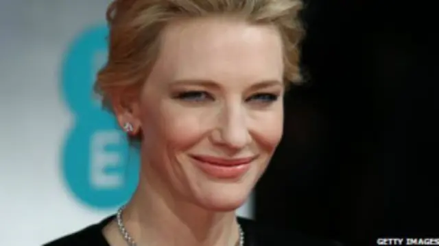 فازت الممثلة الاسترالية كيت بلانشيت بجائزة أفضل ممثلة