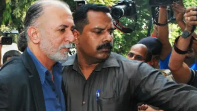 කතුවර තරුන් තේජ්පාල් නොවැම්බරයේදී අත්අඩංගුවට පත් විය