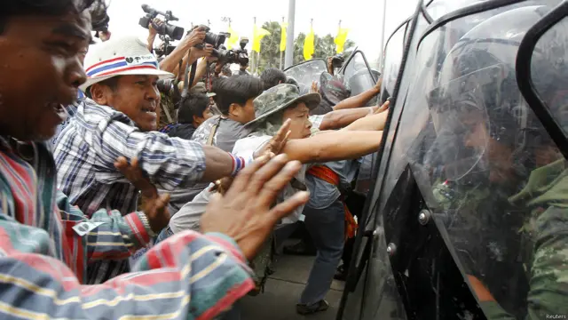 थाईलैंड, सरकार विरोधी प्रदर्शन