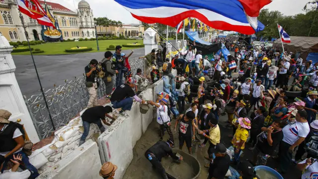 थाईलैंड, सरकार विरोधी प्रदर्शन