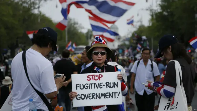 थाईलैंड, सरकार विरोधी प्रदर्शन