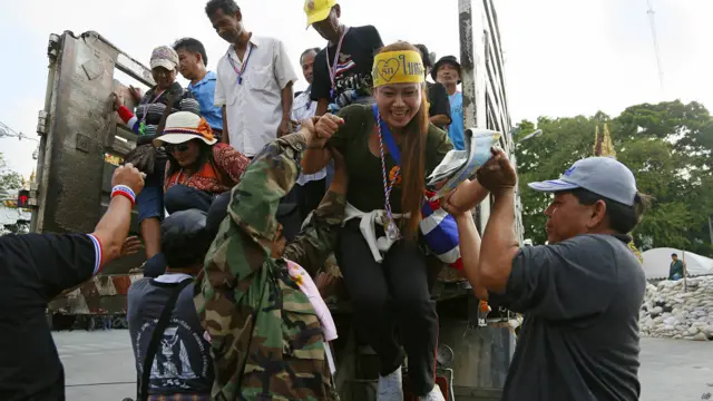 थाईलैंड, सरकार विरोधी प्रदर्शन