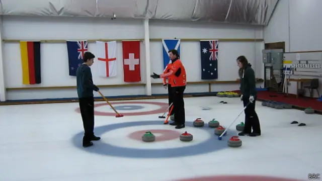 Игроки в керлинг