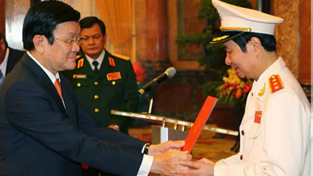 Ông Phạm Quý Ngọ được phong Thượng tướng dù đã mắc bệnh hiểm nghèo